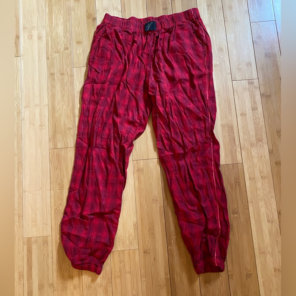 Victoria’s Secret, plaid pajama pants, size small